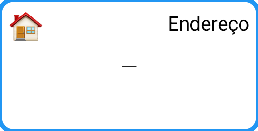 Painel do endereço mais próximo