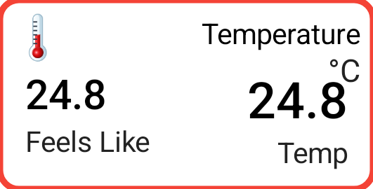 Temperature tile